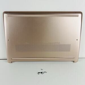 HP 14" 14-dq0762dx Genuine Laptop Bottom Case Base Cover Silver w/ Screws